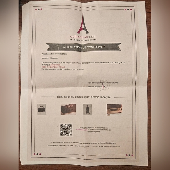 Jacquemus Le Grand Bambino NWOT - Picture 10 of 10